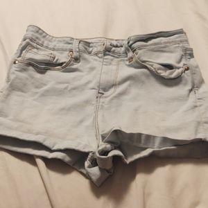 High rise shorts